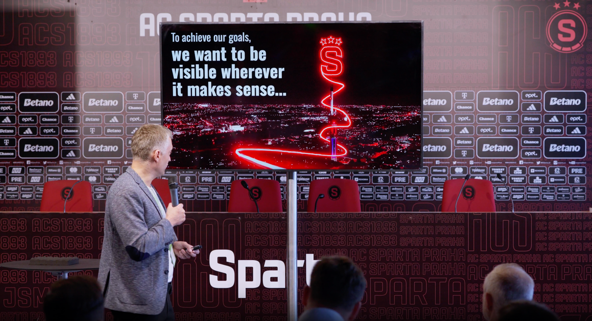 Why Sparta Praha want to be seen everywhere