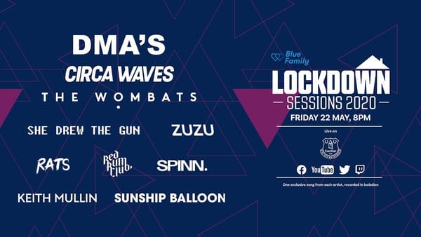 Everton to host virtual 'Lockdown Sessions' concert