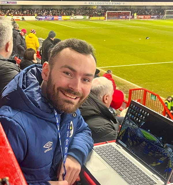 Chris Thorpe from AFC Wimbledon on transfer announcements, being a fan of your club, and making the most of international players' profiles